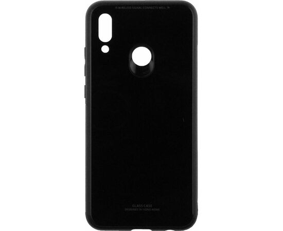 Придбати Чехол-накладка TOTO Gradient Glass Case Huawei P Smart 2019 Black, image , характеристики, відгуки