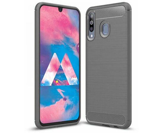 Придбати Чехол-накладка Ipaky Slim Anti-Fingerprint TPU Case Samsung Galaxy A40s/M30 Gray, image , характеристики, відгуки