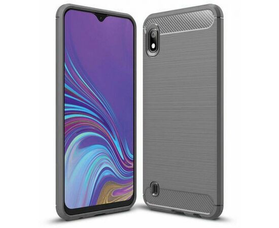 Придбати Чехол-накладка Ipaky Slim Anti-Fingerprint TPU Case Samsung A105F Galaxy A10 Gray, image , характеристики, відгуки