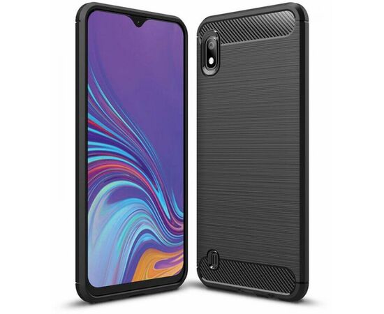 Придбати Чехол-накладка Ipaky Slim Anti-Fingerprint TPU Case Samsung A105F Galaxy A10 Black, image , характеристики, відгуки