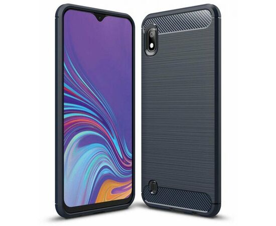 Придбати Чехол-накладка Ipaky Slim Anti-Fingerprint TPU Case Samsung A105F Galaxy A10 Blue, image , характеристики, відгуки