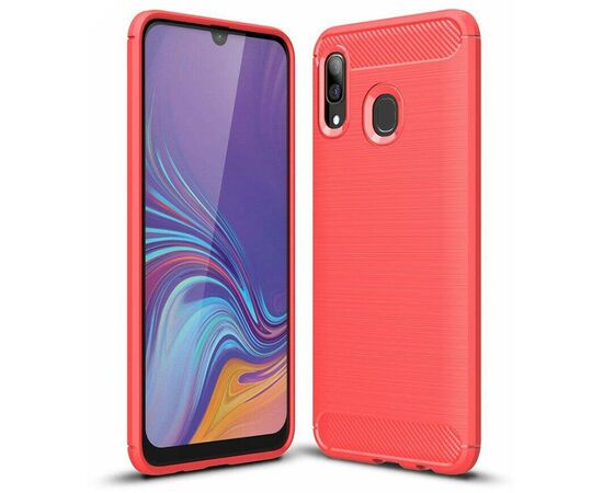 Придбати Чехол-накладка Ipaky Slim Anti-Fingerprint TPU Case Samsung A205F/A305F Galaxy A20/A30 Red, image , характеристики, відгуки