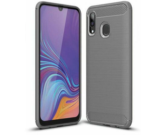 Придбати Чехол-накладка Ipaky Slim Anti-Fingerprint TPU Case Samsung A205F/A305F Galaxy A20/A30 Gray, image , характеристики, відгуки