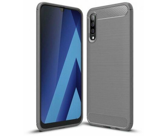 Придбати Чехол-накладка Ipaky Slim Anti-Fingerprint TPU Case Samsung A505F Galaxy A50 Gray, image , характеристики, відгуки