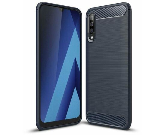 Придбати Чехол-накладка Ipaky Slim Anti-Fingerprint TPU Case Samsung A505F Galaxy A50 Blue, image , характеристики, відгуки