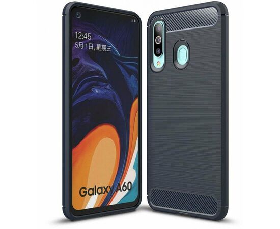 Придбати Чехол-накладка Ipaky Slim Anti-Fingerprint TPU Case Samsung A6060/M405F Galaxy A60/M40 Blue, image , характеристики, відгуки