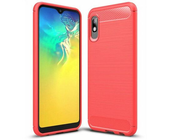 Придбати Чехол-накладка Ipaky Slim Anti-Fingerprint TPU Case Samsung Galaxy A10e Red, image , характеристики, відгуки