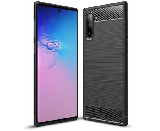 Придбати Чехол-накладка Ipaky Slim Anti-Fingerprint TPU Case Samsung N970F Galaxy Note 10 Black, image , характеристики, відгуки