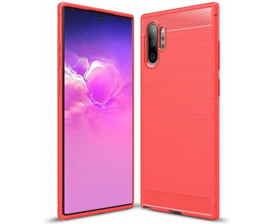 Придбати Чехол-накладка Ipaky Slim Anti-Fingerprint TPU Case Samsung Galaxy Note 10+ Red, image , характеристики, відгуки