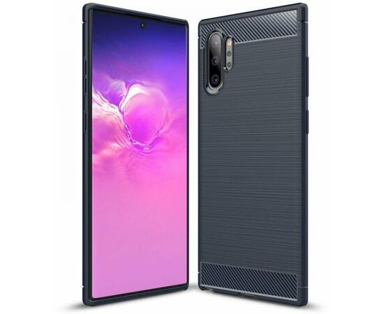 Придбати Чехол-накладка Ipaky Slim Anti-Fingerprint TPU Case Samsung Galaxy Note 10+ Blue, image , характеристики, відгуки