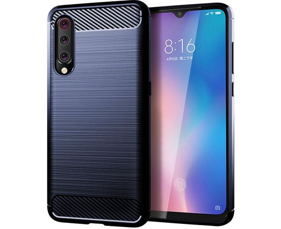 Купить Чехол-накладка Ipaky Slim Anti-Fingerprint TPU Case Xiaomi Mi 9 Blue, фото , характеристики, отзывы