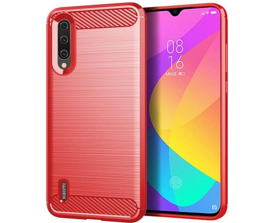 Купить Чехол-накладка Ipaky Slim Anti-Fingerprint TPU Case Xiaomi Mi CC9 Red, фото , характеристики, отзывы