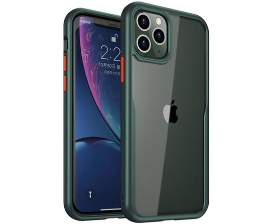 Придбати Чехол-накладка Ipaky XY-V5 Series TPU+PC Case Apple iPhone 11 Pro Green, image , характеристики, відгуки