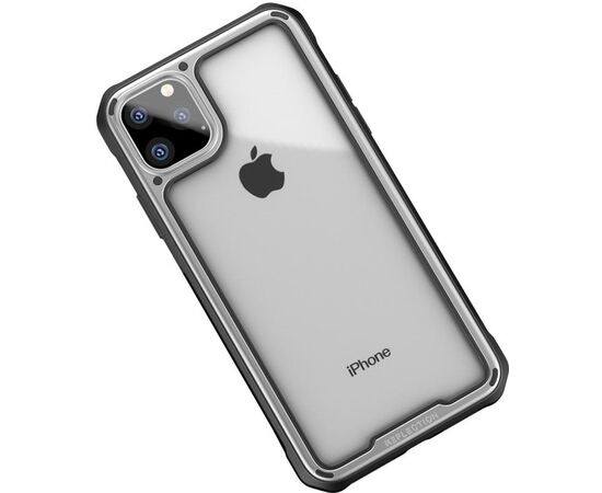 Купить Чехол-накладка Ipaky Mufull Series TPU+PC Case Apple iPhone 11 Pro Silver, фото , характеристики, отзывы