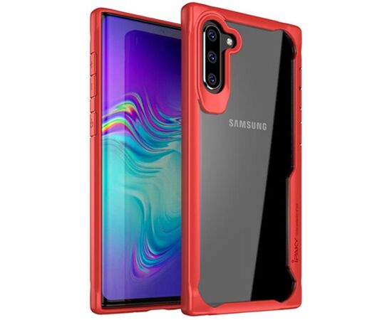 Придбати Чехол-накладка Ipaky Survival TPU Frame Injected Anti-Scratch PC Case Samsung Galaxy Note 10 Red, image , характеристики, відгуки