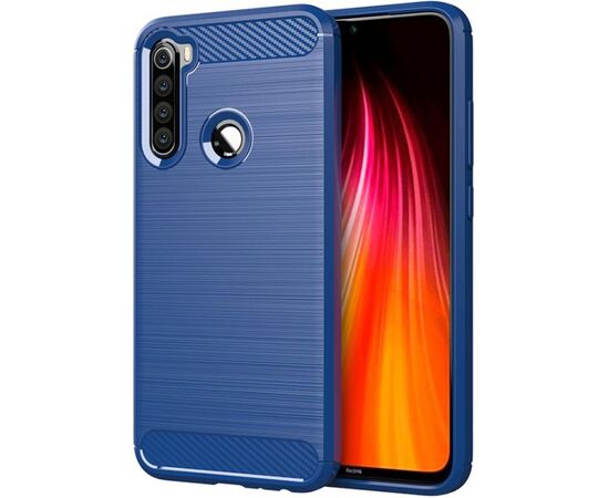 Придбати Чехол-накладка Ipaky Slim Anti-Fingerprint TPU Case Xiaomi Redmi Note 8 Blue, image , характеристики, відгуки