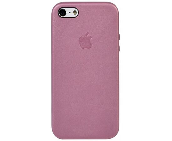 Придбати Чехол-накладка TOTO Leather Case Apple iPhone SE/5s/5 Pink, image , характеристики, відгуки