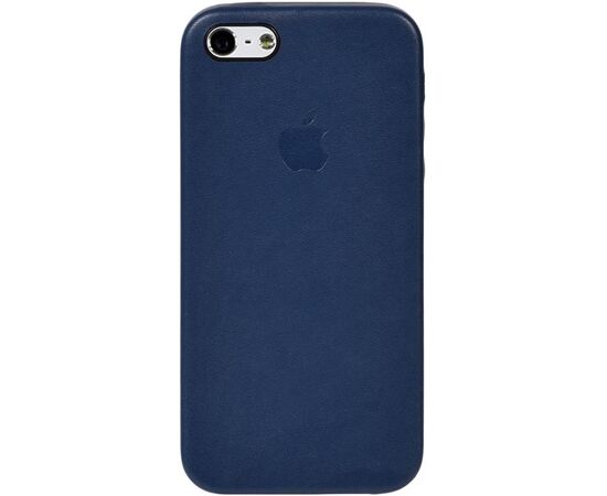 Придбати Чехол-накладка TOTO Leather Case Apple iPhone SE/5s/5 Blue, image , характеристики, відгуки