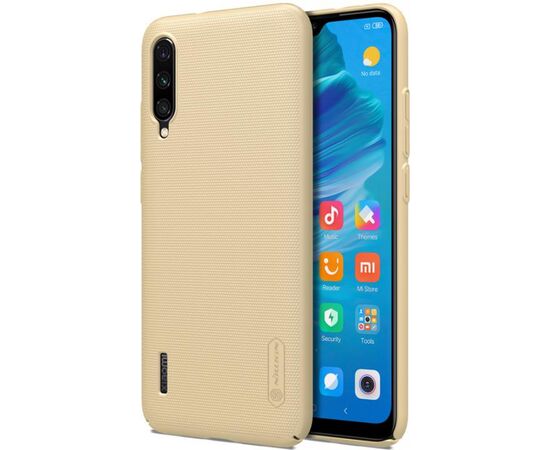 Купить Чехол-накладка Nillkin Super Frosted Shield Case Xiaomi Mi A3/Mi CC9e Gold, фото , изображение 4, характеристики, отзывы