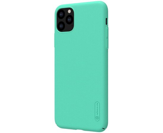 Купить Чехол-накладка Nillkin Super Frosted Shield Case Apple iPhone 11 Pro Mint Green, фото , изображение 3, характеристики, отзывы