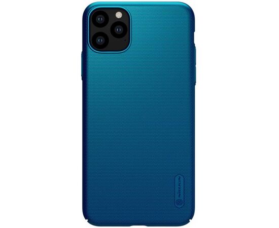 Купить Чехол-накладка Nillkin Super Frosted Shield Case Apple iPhone 11 Pro Peacock Blue, фото , характеристики, отзывы