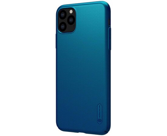 Придбати Чехол-накладка Nillkin Super Frosted Shield Case Apple iPhone 11 Pro Peacock Blue, image , зображення 2, характеристики, відгуки