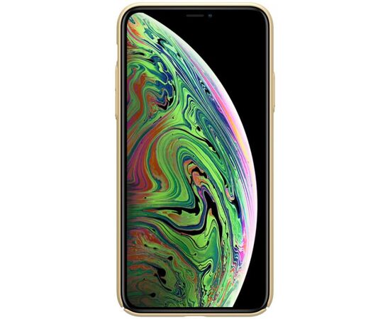 Купить Чехол-накладка Nillkin Super Frosted Shield Case Apple iPhone 11 Pro Gold, фото , изображение 2, характеристики, отзывы