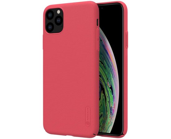 Придбати Чехол-накладка Nillkin Super Frosted Shield Case Apple iPhone 11 Pro Red, image , зображення 3, характеристики, відгуки