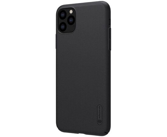 Придбати Чехол-накладка Nillkin Super Frosted Shield Case Apple iPhone 11 Pro Max Black, image , зображення 4, характеристики, відгуки