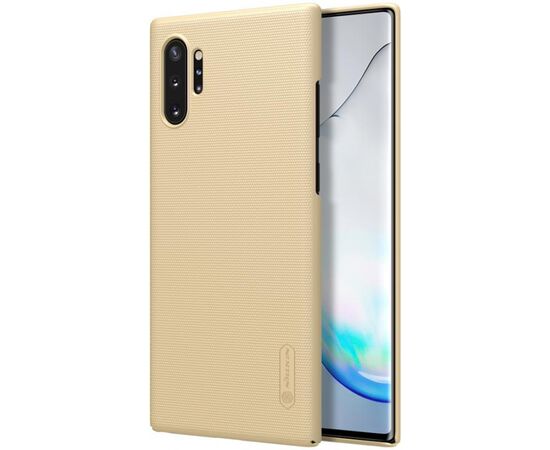 Придбати Чехол-накладка Nillkin Super Frosted Shield Case Samsung Galaxy Note 10+ SM-N975 Gold, image , зображення 4, характеристики, відгуки