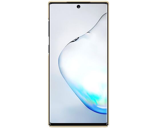 Придбати Чехол-накладка Nillkin Super Frosted Shield Case Samsung Galaxy Note 10 SM-N970 Gold, image , зображення 2, характеристики, відгуки