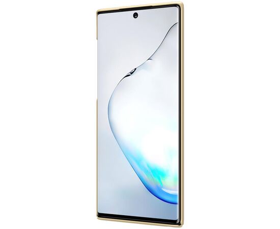 Придбати Чехол-накладка Nillkin Super Frosted Shield Case Samsung Galaxy Note 10 SM-N970 Gold, image , зображення 3, характеристики, відгуки