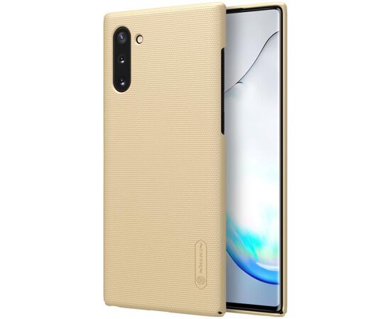 Придбати Чехол-накладка Nillkin Super Frosted Shield Case Samsung Galaxy Note 10 SM-N970 Gold, image , зображення 4, характеристики, відгуки