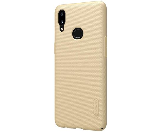 Придбати Чехол-накладка Nillkin Super Frosted Shield Case Samsung Galaxy A10s A107F Gold, image , зображення 3, характеристики, відгуки