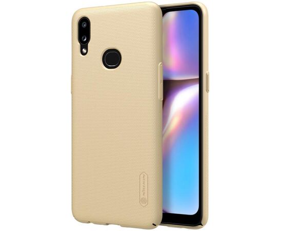 Придбати Чехол-накладка Nillkin Super Frosted Shield Case Samsung Galaxy A10s A107F Gold, image , зображення 4, характеристики, відгуки