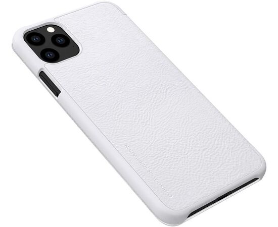 Купить Чехол-книжка Nillkin Qin Leather Case Apple iPhone 11 Pro Max White, фото , изображение 3, характеристики, отзывы