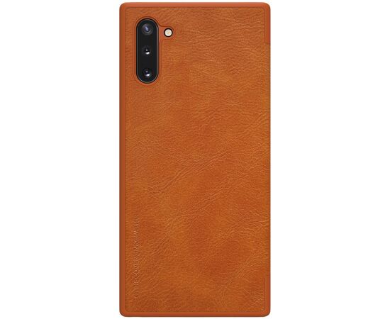 Придбати Чехол-книжка Nillkin Qin Leather Case Samsung Galaxy Note 10 SM-N970 Brown, image , зображення 3, характеристики, відгуки