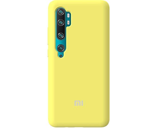 Придбати Чехол-накладка TOTO Silicone Full Protection Case Xiaomi Mi Note 10/Mi Note 10 Pro/Mi CC9 Pro Lemon Yellow, image , характеристики, відгуки