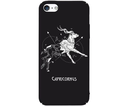 Придбати Чехол-накладка TOTO Full PC Print Case Apple iPhone SE/5s/5 #166_Capricornus Black, image , характеристики, відгуки