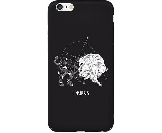 Придбати Чехол-накладка TOTO Full PC Print Case Apple iPhone 6 Plus/6S Plus #172_Taurus Black, image , характеристики, відгуки