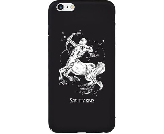 Купить Чехол-накладка TOTO Full PC Print Case Apple iPhone 6 Plus/6S Plus #171_Sagittarius Black, фото , характеристики, отзывы