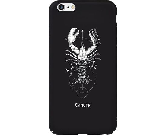 Купить Чехол-накладка TOTO Full PC Print Case Apple iPhone 6 Plus/6S Plus #169_Cancer Black, фото , характеристики, отзывы