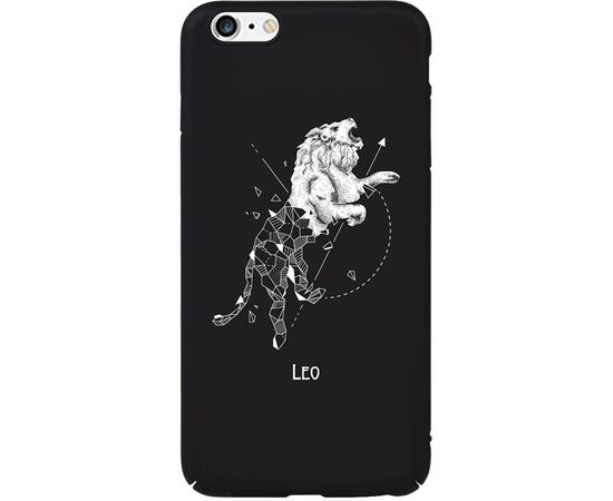 Придбати Чехол-накладка TOTO Full PC Print Case Apple iPhone 6 Plus/6S Plus #167_Leo Black, image , характеристики, відгуки