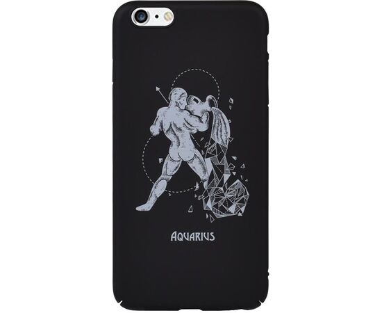 Придбати Чехол-накладка TOTO Full PC Print Case Apple iPhone 6 Plus/6S Plus #164_Aquarius Black, image , характеристики, відгуки