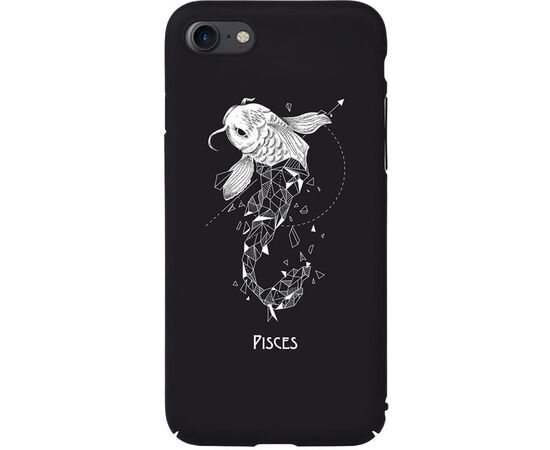 Придбати Чехол-накладка TOTO Full PC Print Case Apple iPhone 7/8/SE 2020 #170_Pisces Black, image , характеристики, відгуки