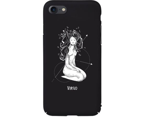 Купить Чехол-накладка TOTO Full PC Print Case Apple iPhone 7/8/SE 2020 #165_Virgo Black, фото , характеристики, отзывы