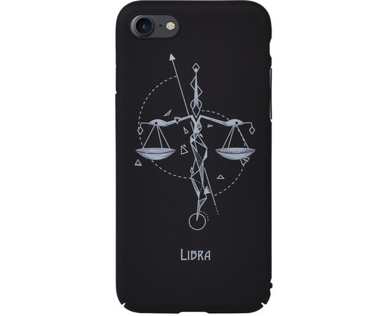 Купить Чехол-накладка TOTO Full PC Print Case Apple iPhone 7/8/SE 2020 #163_Libra Black, фото , характеристики, отзывы