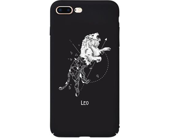 Придбати Чехол-накладка TOTO Full PC Print Case Apple iPhone 7 Plus/8 Plus #167_Leo Black, image , характеристики, відгуки