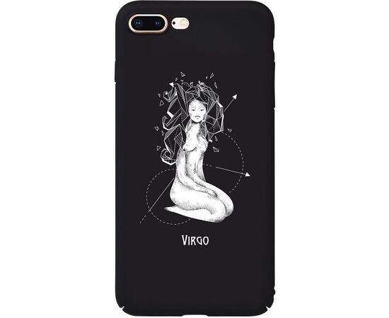 Купить Чехол-накладка TOTO Full PC Print Case Apple iPhone 7 Plus/8 Plus #165_Virgo Black, фото , характеристики, отзывы