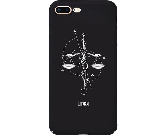 Придбати Чехол-накладка TOTO Full PC Print Case Apple iPhone 7 Plus/8 Plus #163_Libra Black, image , характеристики, відгуки